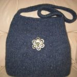 Whitney Bag - Hobo style bag with raised studs. Denim blue will go with everything