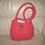 Betty Bag - Small coral shoulder cross body bag, great for on the go