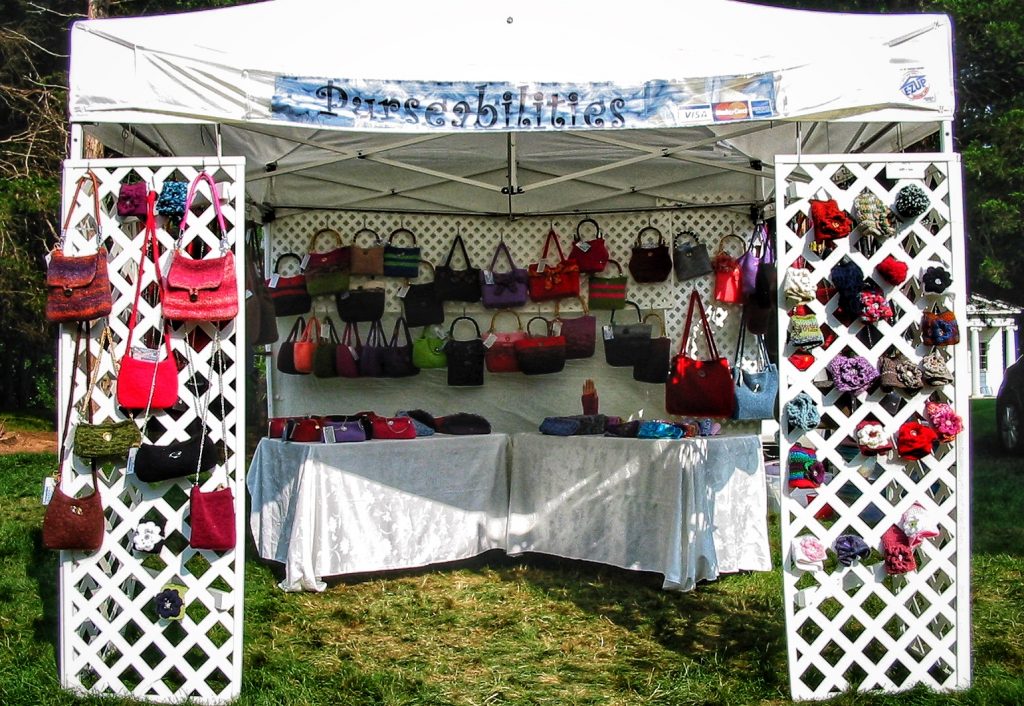 Purseabilities are available at craft shows throughout Connecticut, at private functions, and select retailers.